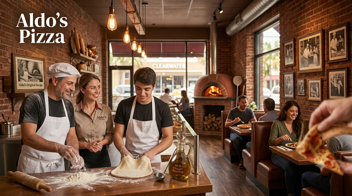 Our Story & Passion at Aldo's Pizza